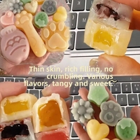 Bonbons en cire en gros, remplis de confiture de fruits véritable, certifiés HACCP et Halal, bonbons en cire chinois avec confiture