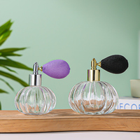 Flacon de parfum en verre de 50ml dans le style de citrouille avec vessie d'air-Charmant porte-parfum