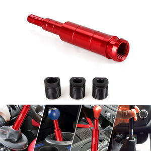 Crstf Gear <b>Shift</b> <b>Knob</b> Extender M10X1.5 Aluminum Alloy Lightweight Car Modification Part Red Black Blue - Product Image 3