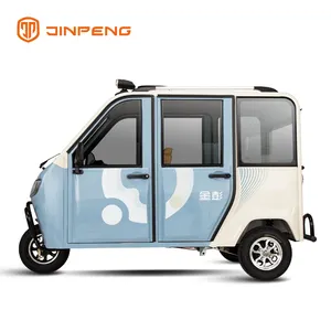 Electric Driving 60V solar electric tricycle for passenger