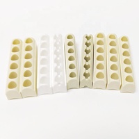 Canal chauffant à bande en céramique en stéatite gris beige pour bande chauffante-Produit céramique électrique