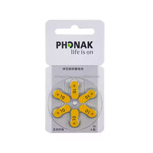 แบตเตอรี่เครื่องช่วยฟัง Phonak Powerone VARTA ซิงค์แอร์ อัลคาไลน์ แบตเตอรี่ VARTA สำหรับเครื่องช่วยฟัง - Product Image 4