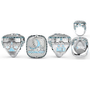 Anillo de campeonato de béisbol Usssa de Deportes de baloncesto de fútbol personalizado 2025 - Product Image 2