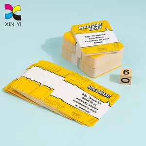 High quality business cards with logo customized gift card box tarot card decks