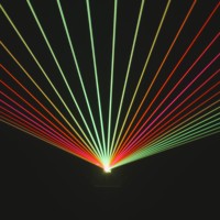 Lumière laser d'animation RGB 10W avec projecteur laser ILDA, fête, discothèque, scène, animation laser couleur pleine, lumières laser DJ