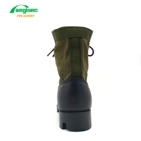AEGISEC cuir de vachette haute cheville bottes tactiques semelle en caoutchouc désert bottes hommes chaussures antidérapantes sécurité jungle bottes