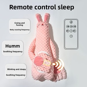 Oreiller anti-sursaut pour nouveau-né, compagnon de sommeil pour bébé avec design apaisant pour un sommeil sûr et confortable - Product Image 4