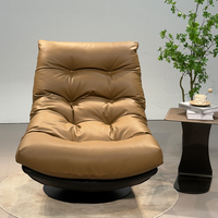Fauteuil de détente moderne et luxueux, canapé pivotant pour la maison, meubles pour la chambre à coucher et le salon, pratique pour s'allonger et dormir