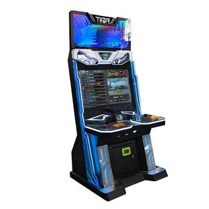 Borne d'arcade rétro en métal à monnayeur pour jeux de combat vidéo, compatible Street Fighter et <span class=keywords><strong>Tekken</strong></span> 7 classique - Product Image 3