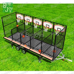 Remorque <span class=keywords><strong>Trampoline</strong></span> Jeu de basket-ball Route mobile Marche Dernière conception Enfants Parc d'attractions Extérieur Usine Dimensions Personnalisé - Product Image 6