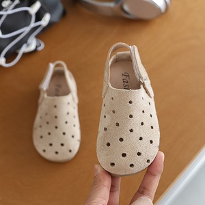 Sandalias Birkennedy para Niñas, Verano 2026, Suela Suave Antideslizante, Zapatos Tipo Clog, Zapatos para Bebés, Zapatos para Niños Pequeños, Cierre de Velcro, Color Sólido - Product Image 4