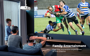 Grand écran 1080P 3D LED projecteur Home cinéma ThundeaL TD93 5G WiFi sans fil miroir projecteur vidéo Portable intelligent - Product Image 2