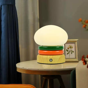 Nueva Lámpara de Noche Creativa con Forma de Hamburguesa 2025, Lámpara de Mesa Decorativa para Mesita de Noche, Luz Nocturna con Protección Ocular, Regalo para Niños - Product Image 4