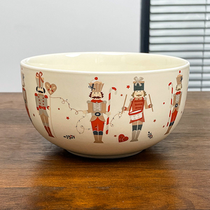 BespritGift, regalo creativo de Navidad, cuenco de desayuno de Cascanueces de cerámica, el mejor juego de regalo de Año Nuevo <span class=keywords><strong>para</strong></span> <span class=keywords><strong>regalar</strong></span> en Navidad - Product Image 3