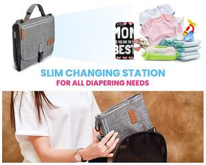 Miếng Lót Thay Tã Em Bé Tiện Dụng Đi Du Lịch Tại Nhà Máy Miếng Lót Thay Tã Cho Trẻ Em Túi Tote Đựng Tã - Product Image 5