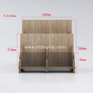 Kệ Đựng Thiệp Chúc Mừng Bông Tai Vòng Tay <span class=keywords><strong>3</strong></span> Tầng Lắp Ráp Dễ Dàng Kệ Trưng Bày Mỹ Phẩm/Gỗ/Nhựa - Product Image 4