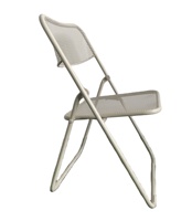 Chaises pliantes chaises pliantes à cadre en métal siège commercial empilable Portable Triple dos contreventé pour mariage à domicile bureau