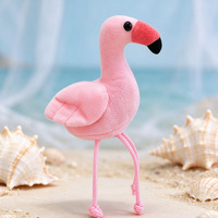 Vente en gros de jouets en peluche super doux, marionnettes à doigts personnalisées en forme d'animaux pour cadeaux en gros et vente au détail