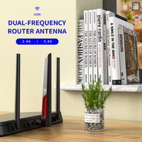 Antenne externe WiFi 8DBI 2.4GHz 3G 4G 5G LTE 5dBi avec connecteur SMA mâle en caoutchouc, antenne de communication 2.4GHz 5.8GHz 10DBI WiFi