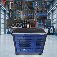 Ensemble d'outils manuels OEM de 473 pièces avec mallette rigide et armoire d'atelier à roulettes à 12 tiroirs