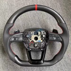 Bouton de démarrage/arrêt du <span class=keywords><strong>moteur</strong></span> et de sélection de mode de conduite de style Realsun R8 pour <span class=keywords><strong>volant</strong></span> <span class=keywords><strong>Audi</strong></span> <span class=keywords><strong>A3</strong></span> S3 A4 B9 S4 A5 S5 A6 S6 A7 A8 Q3 Q5 Q7 - Product Image 1