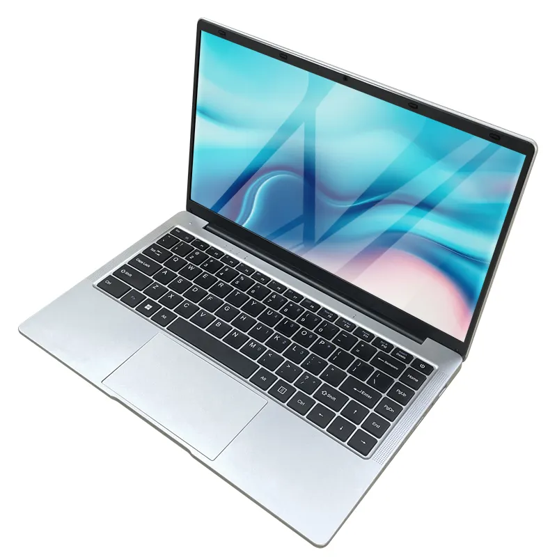 14 Zoll Win 10/11 Brandneues Notebook J4105 2,5 GHz DDR4 6GB RAM 128GB ROM FHD-Bildschirm Laptop-Computer Nicht verwendete Laptops