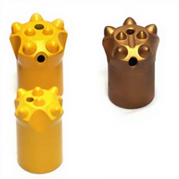 En stock : Accessoire pour perforatrice de roche, foret à dents sphériques à 7 dents, adapté aux perforatrices de roche, aux machines et équipements miniers.