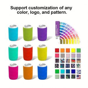 Portavasos Promocional Colorido, Reutilizable, Diseño Personalizado, Base Antideslizante, Portavasos de Neopreno para Bebidas - Product Image 5