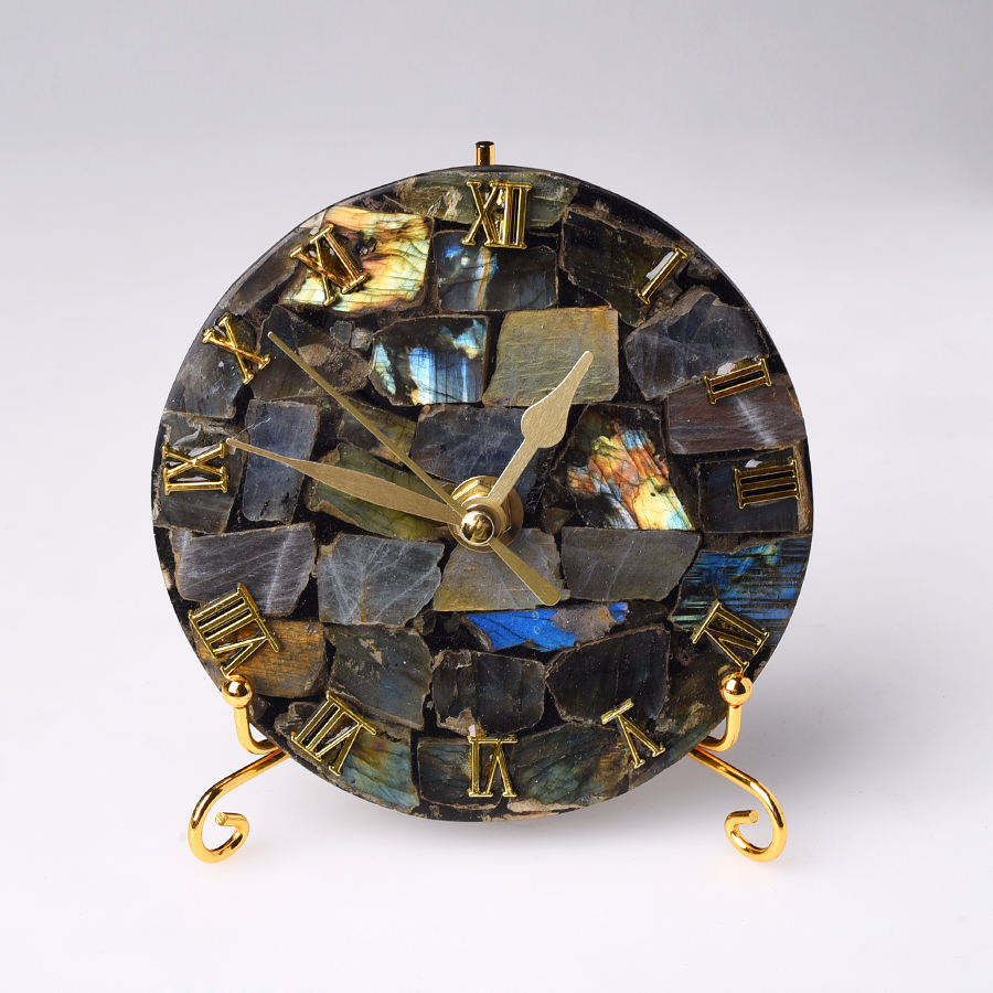 Labradorite Clock