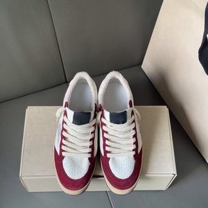 Zapatillas Retro Red Star Goose con Parte Superior de Malla Transpirable, Cómodas, a la Moda, con Cordones Decorativos y Brillo, Antideslizantes - Product Image 3