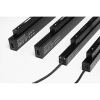Lampu Rel Led Magnetik 48V 24V, Sistem Rel Lampu 10W 30W Sakelar Tipis Catu Daya DALI Tuya Driver