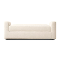 Ensemble de canapés modulaires de luxe, canapé moderne, tissu personnalisable, coussin en peluche doux, éponge, meubles de salon pour hôtel