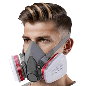 <span class=keywords><strong>Masque</strong></span> à gaz intégral : Protection complète contre la poussière, la peinture, les gaz chimiques, la poussière industrielle, l'ingénierie chimique et l'exploitation minière du <span class=keywords><strong>charbon</strong></span> - Product Image 2