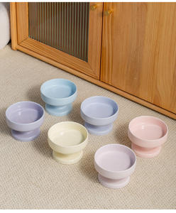 Comedero Elevado de Cerámica para Mascotas, Tazón Elevado para Perros, Comederos para Gatos, para Beber y Comer - Product Image 3