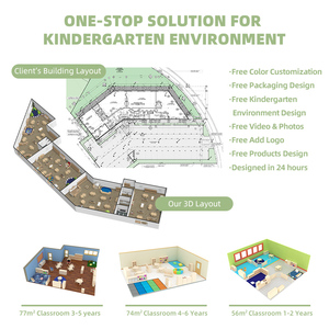 Silla de alimentación alta de madera para preescolar, guardería Montessori, instalaciones de silla para niños, uso de jardín de infantes, sillas de comedor ajustables para niños pequeños - Product Image 4