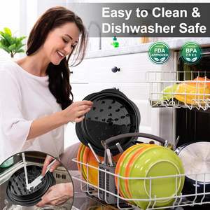 <span class=keywords><strong>เครื่อง</strong></span>หั่น<span class=keywords><strong>ไก่</strong></span>ด้วยมือพลาสติกฐานกันลื่นมีฝาปิดโปร่งใสเครื่องครัวทันสมัยทนทาน - Product Image 6