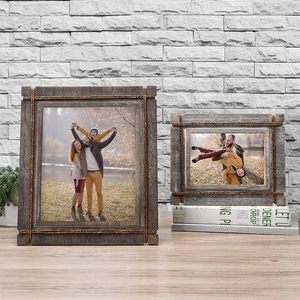 Marco de <span class=keywords><strong>fotos</strong></span> de madera en línea de tamaño A4 inteligente personalizado de fábrica para sala de estar, dormitorio, decoración de oficina - Product Image 5