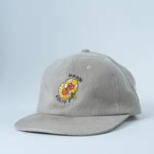 Cappellino per papà con bordo piatto a 6 pannelli regolabile con cappuccio personalizzato con ricamo con logo sportivo cappellini per papà