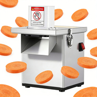 Picadora de Alimentos Comercial Segura con Motor de 220V y Bajo Nivel de Ruido para Guarderías, Plantas de Procesamiento de Frutas y Verduras, Procesamiento de Patatas