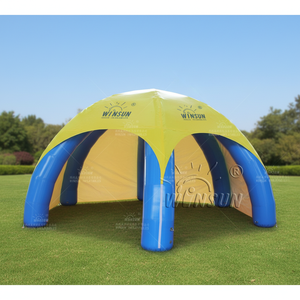 WINSUN NFPA 102 Custom Logo Airtight PVC <b>Canopy</b> Exhibition Fireproof Easy Setup CE Inflatable Advertising <b>Tent</b> - Product Image 1