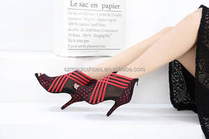Chaussures de danse personnalisées à talons hauts Peep Toe Bottes pour femmes Paon - Product Image 4