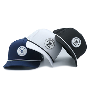 High Quality Unisex 5 Panel Golf Hat With Custom Rubber Logo Outdoors Sporty Adults Golf Hat Four Seasons - Product Image 2