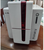 Impresora de Tarjetas de Plástico Primacy P1, Impresión de Borde a Borde, Máquina para Hacer Tarjetas de Identificación Térmicas con Función de Codificación CN/GUA