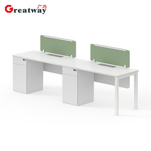 Estaciones de Trabajo de Oficina Greatway de Buena Calidad, Estaciones de Trabajo de Oficina de <span class=keywords><strong>2</strong></span>, 3, 5 y 6 Plazas, Venta al por Mayor Profesional - Product Image 3