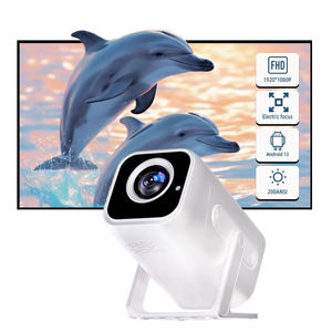 XH269 - <span class=keywords><strong>Smartphone</strong></span> Android 13 avancé avec WiFi 4K, mémoire 2 Go, LED 1080P natif, projecteur vidéo domestique <span class=keywords><strong>3D</strong></span>, nouveau design Full HD - Product Image 1