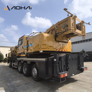 Grúa de elevación hidráulica de servicio pesado de 50 toneladas, maquinaria de nueva construcción con motor de bomba de motor central, para sitios de construcción - Product Image 5