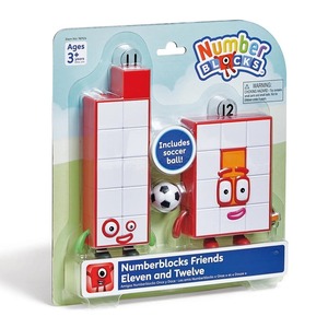 Figuras de Numberblocks, Once y Doce, Edición Fútbol, Juguetes de Aprendizaje de Matemáticas, Bloques Educativos para Contar, Reconocimiento de Números Preescolar - Product Image 2