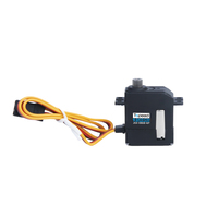 Moteur servo numérique sans noyau 21g 7.4V 9kg, engrenage entièrement métallique, 0.08s, 180 degrés, programmable PWM pour modèle RC, bras de robot
