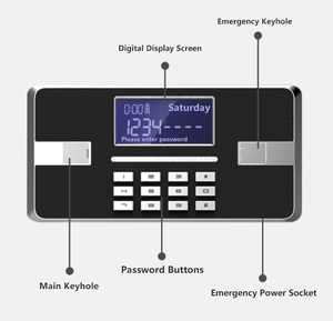Chenguangインテリジェント制御シリーズ安全盗難防止キーロック安全ボックス家庭用フルスチール構造 - Product Image 4