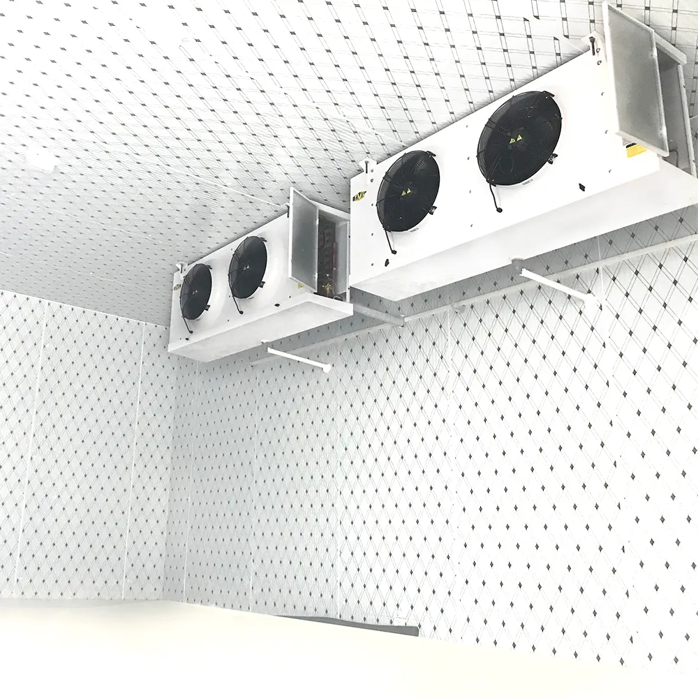 Белый корпус, первый выбор, стандартное электрическое размораживание, промышленный испарительный охладитель воздуха для холодной комнаты